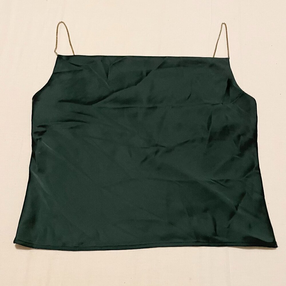 House of Harlow 1960 Top Jewel Strap Silky Tank Top Size Small
